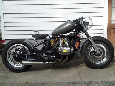 Honda on 1975 Honda Goldwing Bobber