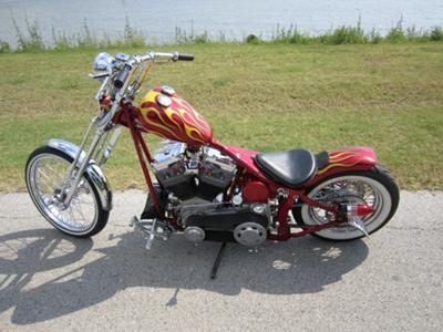 old school softail chopper