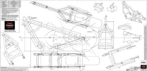 rigid chopper frame rigid chopper frame