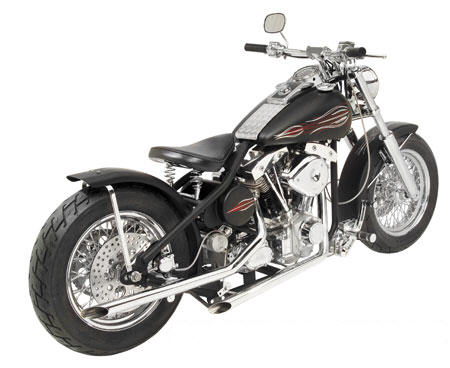 For example here is a killer Custom Chrome kit bike called Rockabilly I 