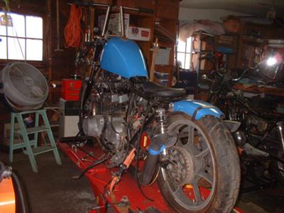 79 Kawasaki Rear