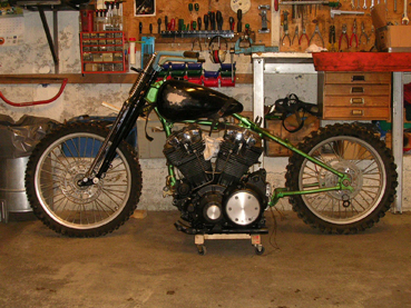 Custom 1946 Harley Flathead 