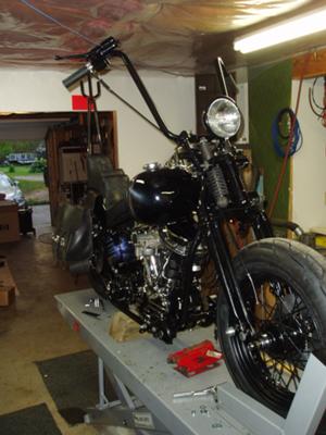 57 sale panhead chopper