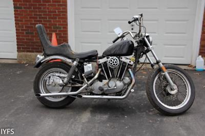 1974 Ironhead Chopper Project