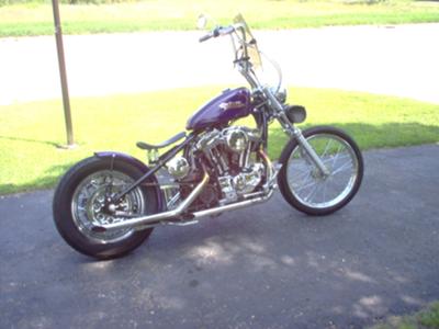 Hardtail Sportster Bobber