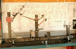 Completed Chopper Frame Welding Jig