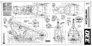 330 hard tail chopper frame plans