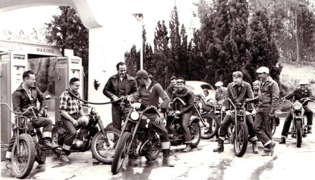 old motorcycle club