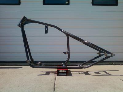Frame - just built from Big Al Wilkerson of Bitter End Old School Choppers
