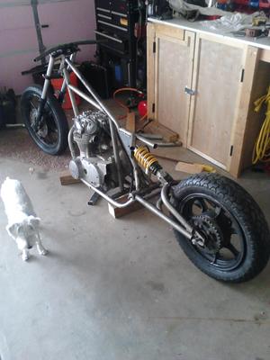 Garage Built Chopper Frame