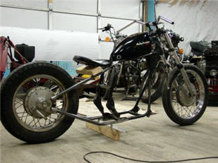hardtail bobber rolling chassis