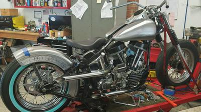 1948 panhead soft tail