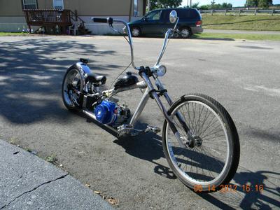 OCC chopper bike, stretched, raked and lowered. mini chooper bike wiring diagram 