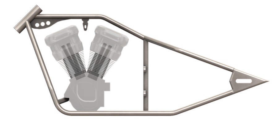 pro street sportster frame