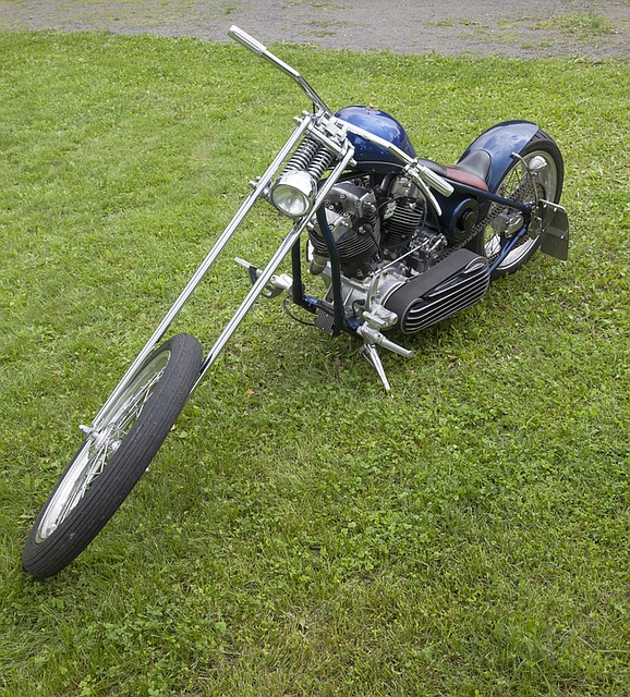 raked springer chopper