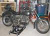 Stretched And Raked Ironhead Back In Work 2009