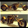 Kawasaki Chopper 3D Construction 