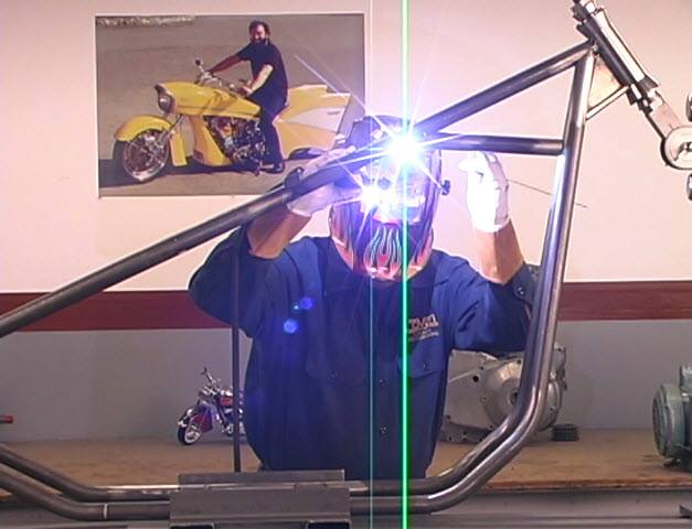 tig welding rigid frame