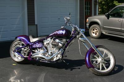 custom built chopper