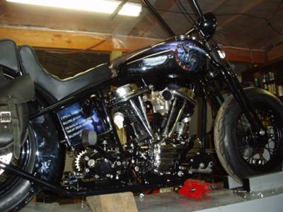 1957 Panhead Chopper