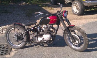 1969 Triumph TR6C Bobber