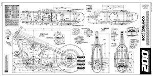 200 rigid chopper frame plans