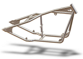 hardtail sportster frame