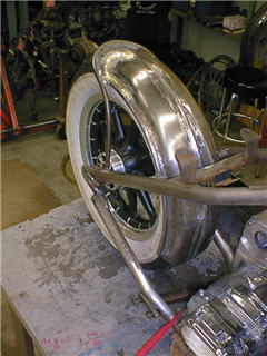 custom chopper fender