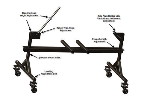 motorcycle welding jig