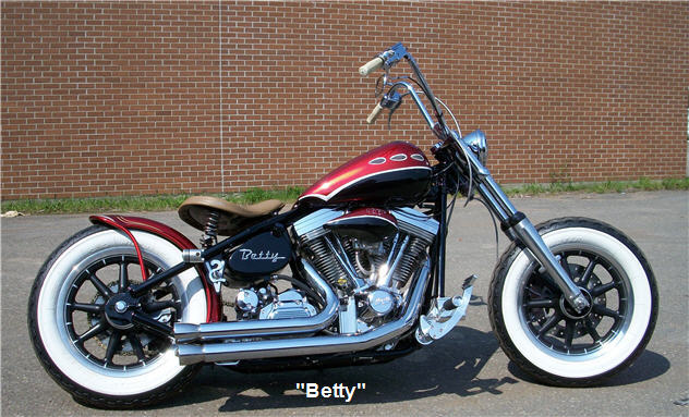 Bobber Motorcycle Betty