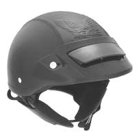 leather half helmet