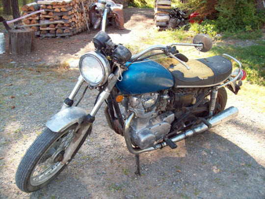 salvaged xs650