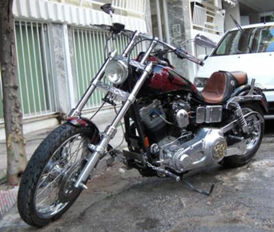 Dyna low rider chopper outlet
