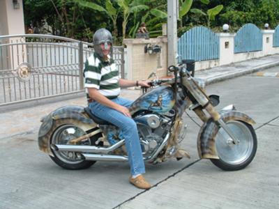 Nordic Theme Motorcycle