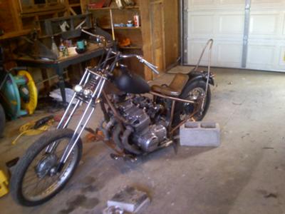 Honda 836cc Chopper