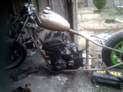 Kawasaki gpz1000rx chopper