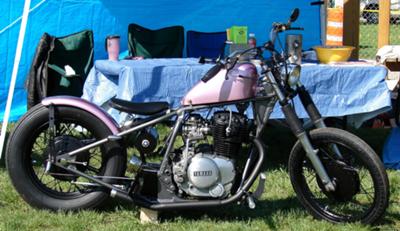 XS 400 hardtail bobber