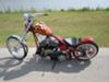 old school softail chopper