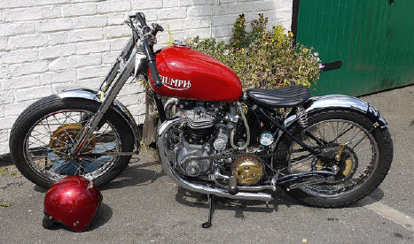 Custom Triumph Bobber