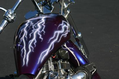 Airbrushed Gas Tank